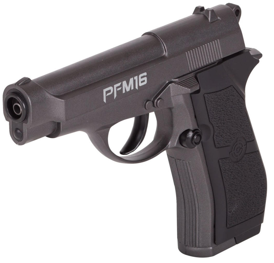 Crosman Full Metal CO2 Powered 0.177 Cal Airgun, Gray/Black